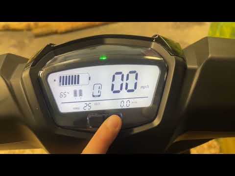 Inoa eRGT5 Pro - Tacho Bedienfelder (Schnell-Start-Anleitung)