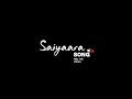 Saiyaara WhatsApp Status Faheem Abdullah Black Screen Lyrics Status Trending