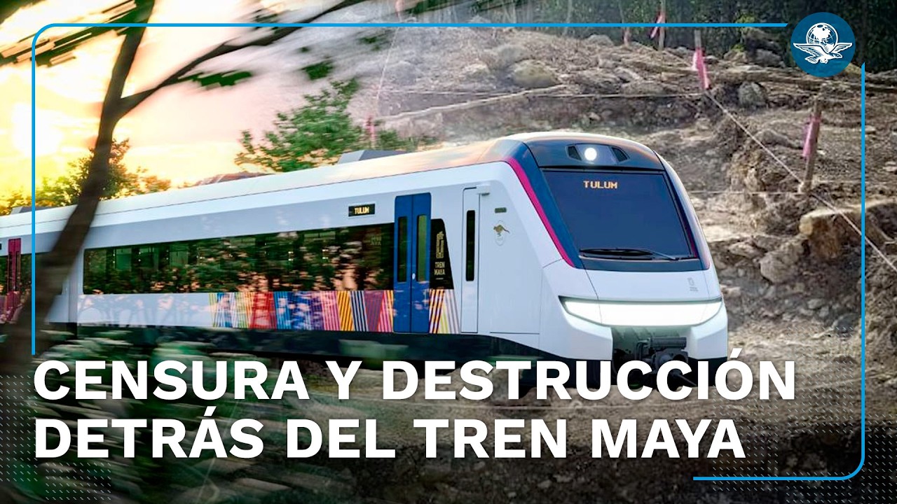 Denuncian uso de explosivos y maquinaria pesada en obras del Tren Maya