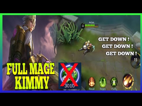 Kimmy Guide 4 | When To Go Full Mage Kimmy | Master the Basics | Kimmy Gameplay | MLBB