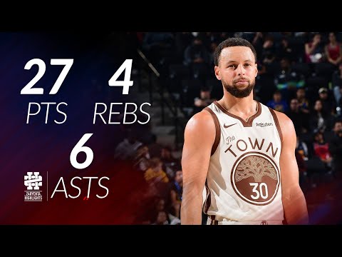Stephen Curry 27 pts 4 rebs 6 asts vs Clippers 25/26 season