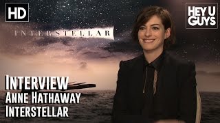Anne Hathaway Interview - Interstellar video