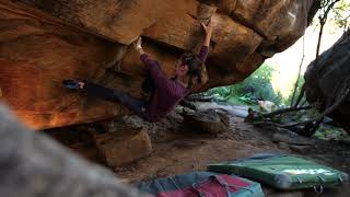 Video thumbnail de Antidote, 8b. Rocklands