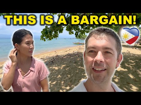 CHEAP TO BUY? BEACH AND LAND LOTS FOR SALE IN THE PHILIPPINES 🇵🇭 - Foreigner and Filipina  VLOG