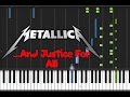 Metallica - ...And Justice For All [Piano Cover ...