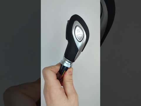 Ручка АКПП Ford Focus (Боковая Кнопка, Кожа/Серебро), Качественный аналог Аналог BV6Z7213BE, F1EZ-7213-AA для моделей Форд Фокус - фото 1 - id-p2481401327