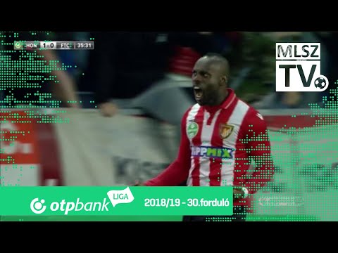 Eke Uzoma gólja a Budapest Honvéd – Ferencvárosi TC mérkőzésen