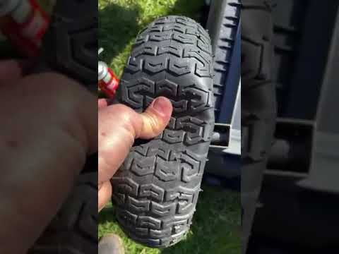 Best Garden Cart or Wheelbarrow Tire Hack: Fill It Full of Foam for $8