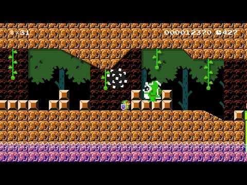 The Curse of Spike Temple by Pillbawks - Super Mario Maker 2 - No Commentary 1bz