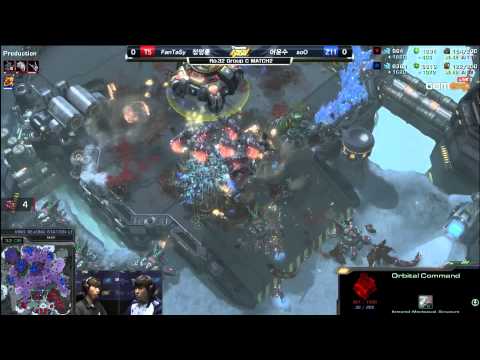 [INSANE SC2 MATCH] soO vs FanTaSy @ SBENU GSL 2015 Group C Match 2
