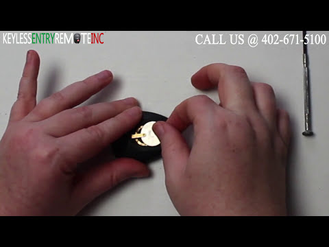 Saab 900 Key Fob Battery Replacement (1994 - 1998)