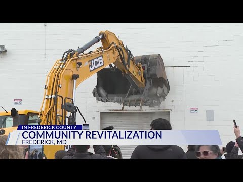 Community revitalization in Frederick, Maryland