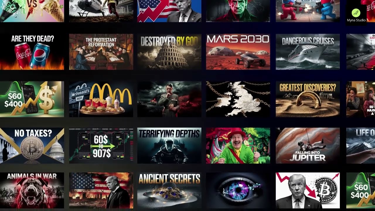 NI3 – AI-Powered YouTube Thumbnail Generator | Explainer Video by Myna Studio