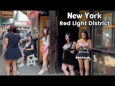 Inside NYC’s Red Light District 🔴 Roosevelt Avenue | 4K Walk in Queens