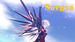 Orangestar - Surges (Cover)HIMEHINA×角巻わため　【MMD】 踊ってみた お借りしたものは概要欄をご覧ください。