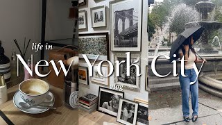 LIFE IN NYC| NYFW party, lash clients, lunch in Central Park, new juicer & Emily in Paris rant VLOG