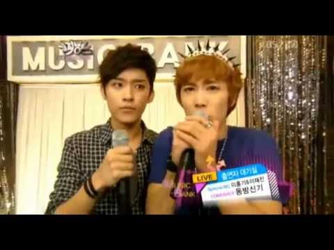 121005 MUSIC BANK - FTISLAND & TVXQ 東方神起