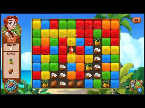 Lost Island Blast Adventure Level 1016 - NO BOOSTERS 🏝️ | SKILLGAMING ✔️