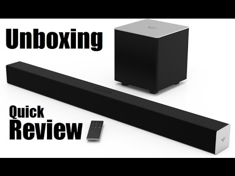 Vizio Smartcast 3.1 Soundbar Unboxing Quick Review