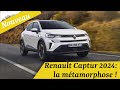 Le nouveau Renault Captur restylé 2024 fait sa révolution !