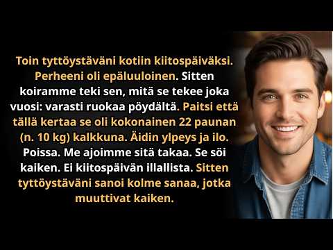 Koiramme varasti kiitospäivän kalkkunan – ja lopulta pelasti koko illallisemme.