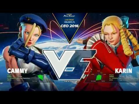 SFV - Xiaohai [Cammy] x Justin Wong [Karin] - CEO 2016