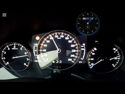 Mazda 3 e-Skyactiv-X 186 hp acceleration