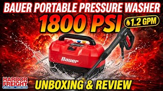 1800 PSI, 1.2 GPM Portable Electric Pressure Washer