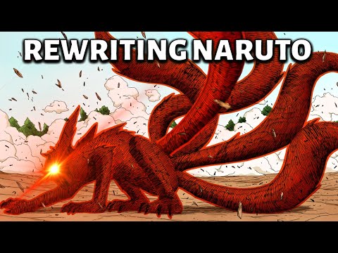 Rewriting Naruto: 5 Tails Naruto VS Sasuke | Parts 11-17