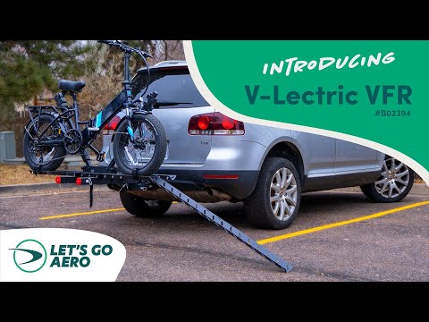 Introducing: V-Lectric™ VFR e-Motorbike Carrier  | The Ultimate E-Bike Slide Out Rack