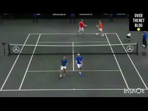 Djokovic/Federer vs Anderson/Sock - Laver Cup 2018