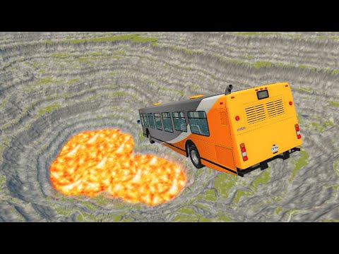 Extreme Cars vs Leap of Death Crashing | BeamNG Drive