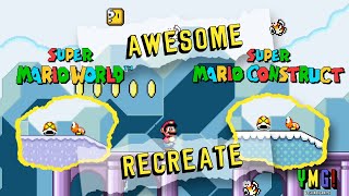 Awesome from Super Mario World recreated in Super 