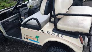 golf cart rental Isla Mujeres June 2021