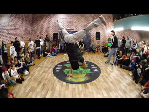 pro 1x1 bboy Муха vs Marty - брейкданс чемпионат TurtleFreeze Battle