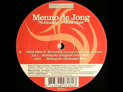Menno de Jong ‎- Nolthando (Original Intro Mix) [2007]