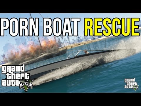 GTA 5: Porn Boat Rescue! [GTA V]
