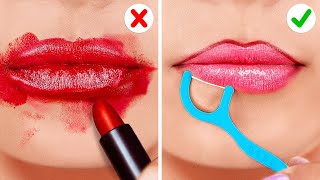 SMART BEAUTY HACKS TO BECOME POPULAR || Makeup Tricks for Girls | Ideas for Flawless Look by 123 GO!