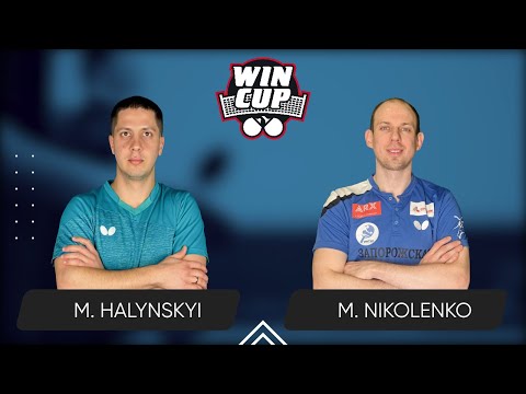 16:00 Mykola Halynskyi - Maksym Nikolenko 31.03.2025 WINCUP Elite. Table 1