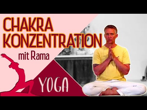 Chakrakonzentration mit Rama Yogastunde Mittelstufe Yoga Vidya Grundreihe 09:15 Uhr 16.07.2020