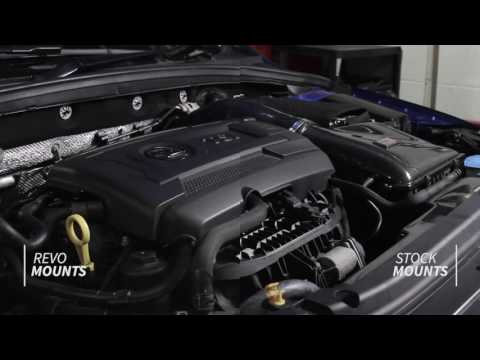 Revo MQB Engine Mounts Vs Stock