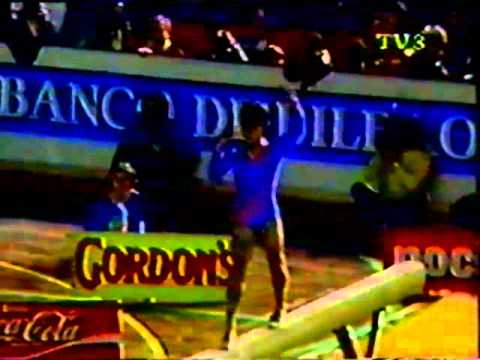 Laura Munoz BB 1984 Blume Memorial gymnastics