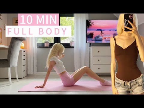 10MIN FULL BODY HOURGLASS WORKOUT// SLIM & TONED BODY WORKOUT// WORKOUT AT HOME
