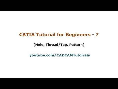 CATIA Tutorials for Beginners 1