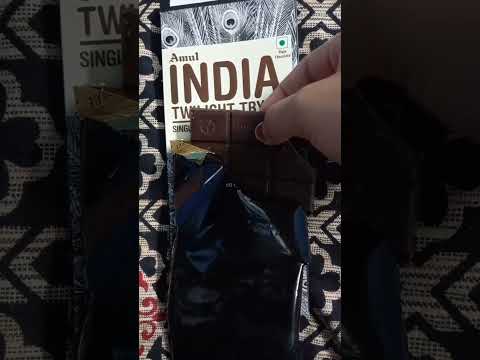 Twilight Tryst Dark Chocolate #shorts #amul #darkchocolate #cocoa #indian