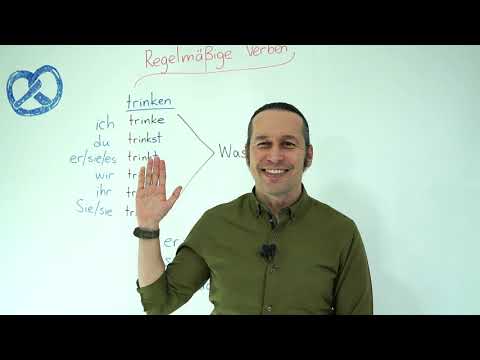 German Basic A1/A2 Lesson - 10 Regelmäßige & Unregelmäßige Verben - German Regular-Irregular Verbs