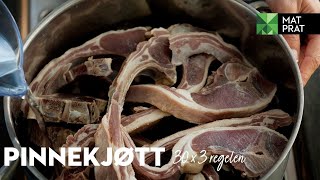 Pinnekjøtt 30-3-regelen