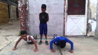 The young Jamaican trainer, it's a family thing!!