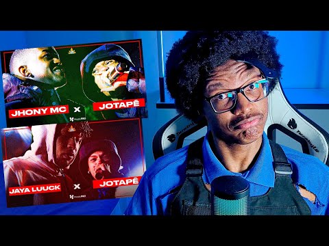 React 2 EM 1: (PEGOU FOGO!🔥) JHONY MC  X JOTAPÊ | JOTAPÊ X JAYA LUUCK BDA - EDIÇÃO TRAPSTAR