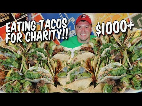 Mexican Street Tacos Challenge for San Diego Children's Hospital!! Video